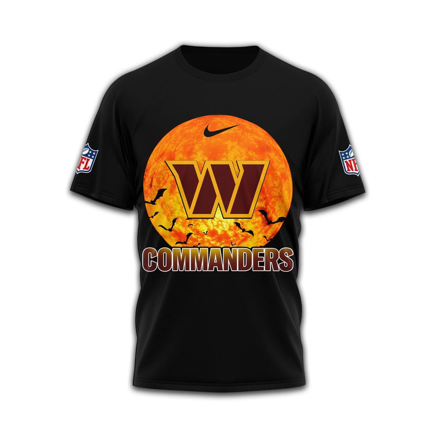 LIMITED EDITION - NEW CUSTOMIZED NFL12 WTC WASHINGTON COMMANDERS x SPOOKY SEASON T-SHIRT, HOODIE, ZIP HOODIE