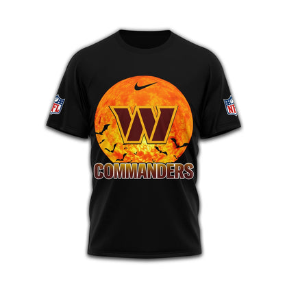 LIMITED EDITION - NEW CUSTOMIZED NFL12 WTC WASHINGTON COMMANDERS x SPOOKY SEASON T-SHIRT, HOODIE, ZIP HOODIE
