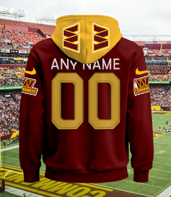 LIMITED EDITION - NEW CUSTOMIZED NFL12 WTC WASHINGTON COMMANDERS UNISEX T-SHIRT, POLO, HOODIE & JACKETS