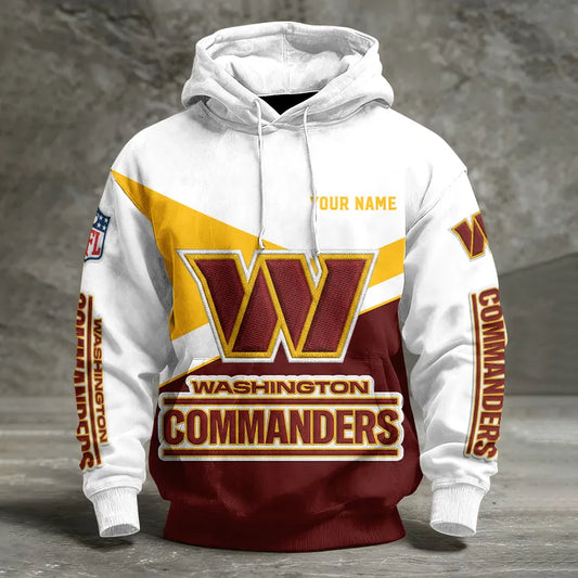 LIMITED EDITION - NEW CUSTOMIZED NFL12 WTC WASHINGTON COMMANDERS UNISEX T-SHIRT, POLO, HOODIE & JACKETS