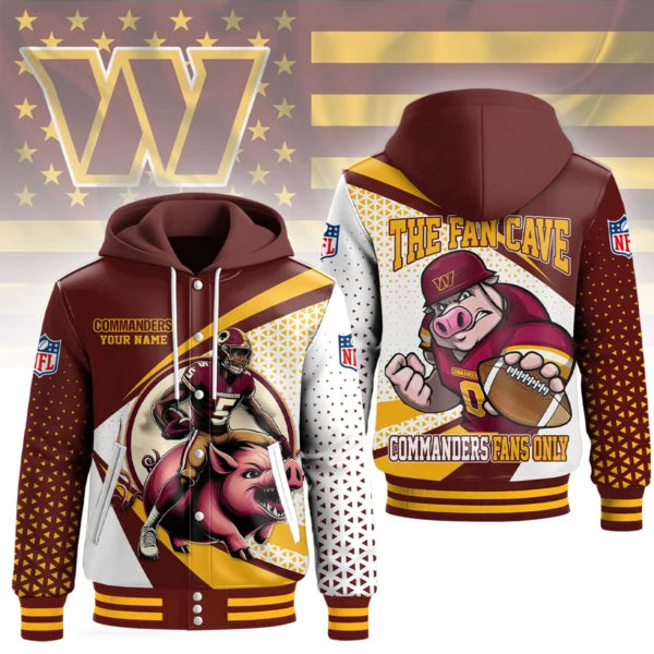 LIMITED EDITION - NEW CUSTOMIZED NFL12 WTC WASHINGTON COMMANDERS UNISEX T-SHIRT, POLO, HOODIE & JACKETS