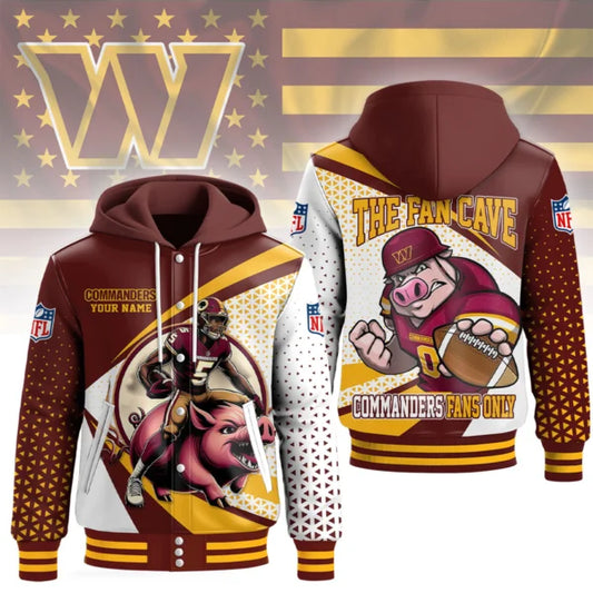 LIMITED EDITION - NEW CUSTOMIZED NFL12 WTC WASHINGTON COMMANDERS UNISEX T-SHIRT, POLO, HOODIE & JACKETS