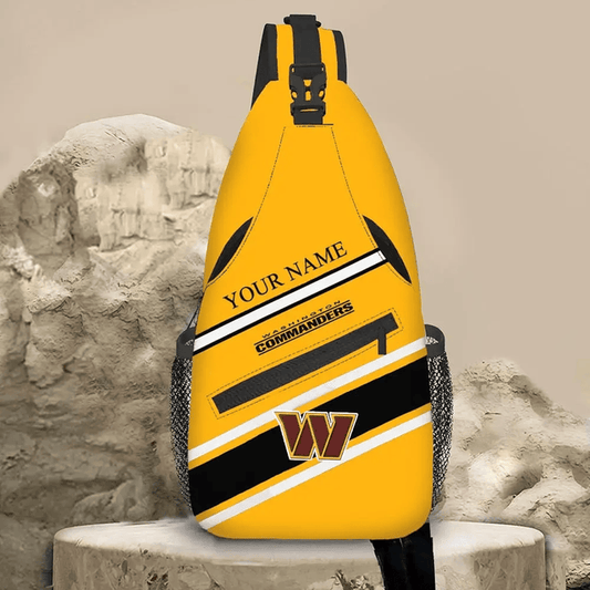 LIMITED EDITION - NEW CUSTOMIZED NFL12 WTC WASHINGTON COMMANDERS SLING BAG