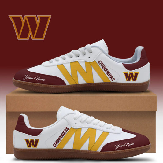 LIMITED EDITION - NEW CUSTOMIZED NFL12 WTC WASHINGTON COMMANDERS CLASSIC SNEAKERS