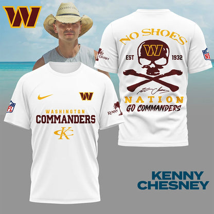 LIMITED EDITION - NEW CUSTOMIZED NFL12 WTC WASHINGTON COMMANDERS T-SHIRT | MULTIPLE COLORS AVAILABLE