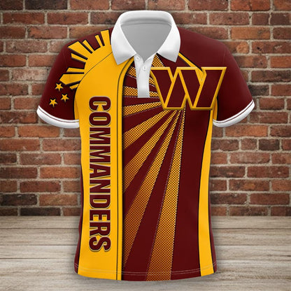 LIMITED EDITION - NEW CUSTOMIZED NFL12 WTC WASHINGTON COMMANDERS UNISEX T-SHIRT, POLO, HOODIE & JACKETS