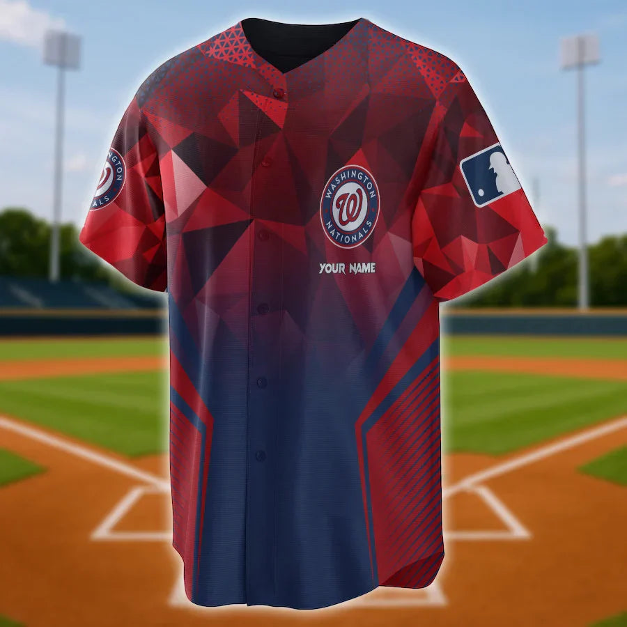 LIMITED EDITION - NEW CUSTOMIZED MLB28 WNS WASHINGTON NATIONALS BASEBALL JERSEY