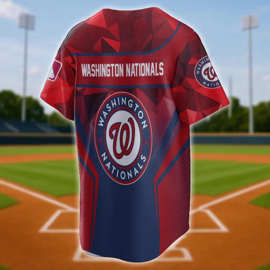 LIMITED EDITION - NEW CUSTOMIZED MLB28 WNS WASHINGTON NATIONALS BASEBALL JERSEY