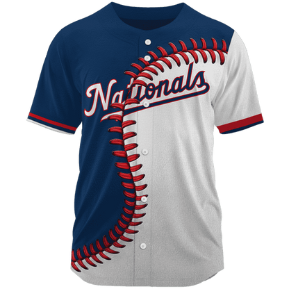 LIMITED EDITION - NEW CUSTOMIZED MLB28 WNS WASHINGTON NATIONALS BASEBALL JERSEY