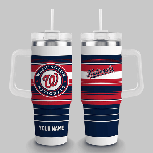 LIMITED EDITION - NEW CUSTOMIZED MLB28 WA NATIONALS TUMBLER CUP