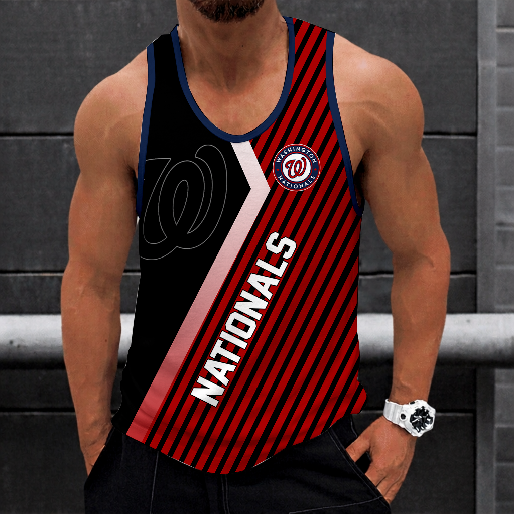 LIMITED EDITION - NEW CUSTOMIZED MLB28 WASHINGTON NATIONALS UNISEX TANK TOP