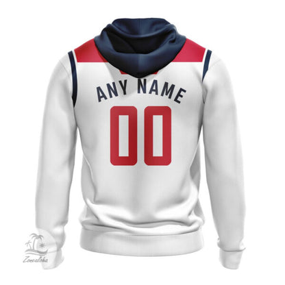 LIMITED EDITION - NEW CUSTOMIZED NBA28 WW WASHINGTON WIZARDS UNISEX T-SHIRT, POLO, HOODIE & JACKETS