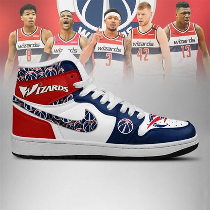[HOT DEAL] NEW CUSTOMIZED NBA28 WWI WASHINGTON WIZARDS AIR JORDAN SNEAKERS