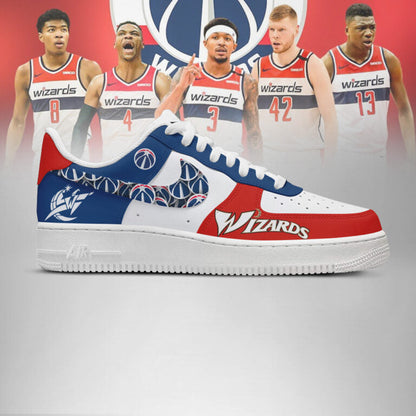[HOT DEAL] NEW CUSTOMIZED NBA28 WWI WASHINGTON WIZARDS AF1 SHOES