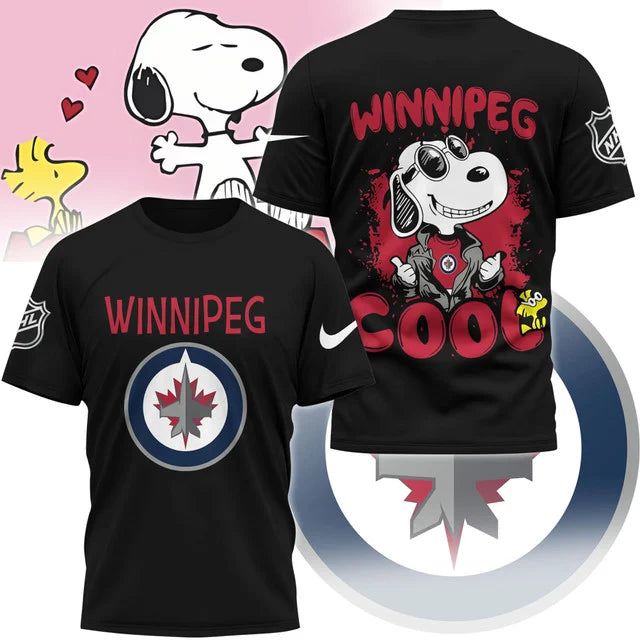 LIMITED EDITION - NEW CUSTOMIZED NHL21 WPJ WINNIPEG JETS X SNOOPY T-SHIRT, SWEATSHIRT, HOODIE & ZIP HOODIE