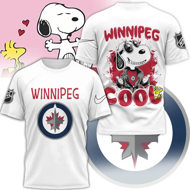 LIMITED EDITION - NEW CUSTOMIZED NHL21 WPJ WINNIPEG JETS X SNOOPY T-SHIRT, SWEATSHIRT, HOODIE & ZIP HOODIE
