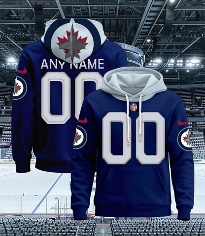 LIMITED EDITION - NEW CUSTOMIZED NHL21 WPJ WINNIPEG JETS UNISEX T-SHIRT, POLO, HOODIE & JACKETS