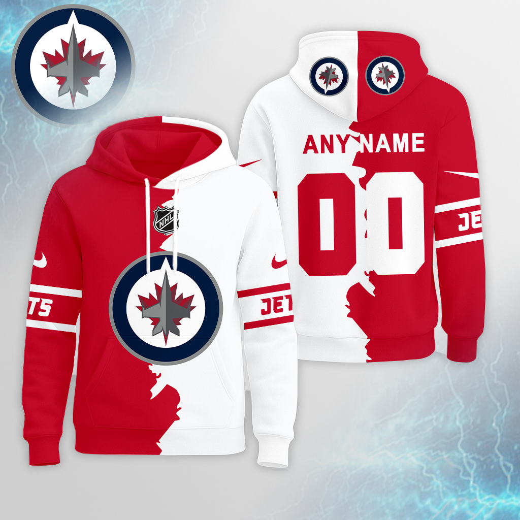 LIMITED EDITION - NEW CUSTOMIZED NHL21 WPJ WINNIPEG JETS UNISEX T-SHIRT, POLO, HOODIE & JACKETS