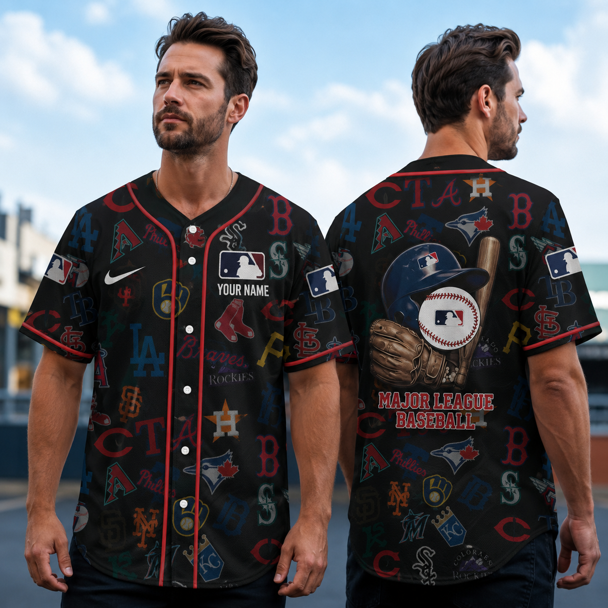 LIMITED EDITION - NEW CUSTOMIZED MLB32 MLB ALL TEAMS BASEBALL JERSEY