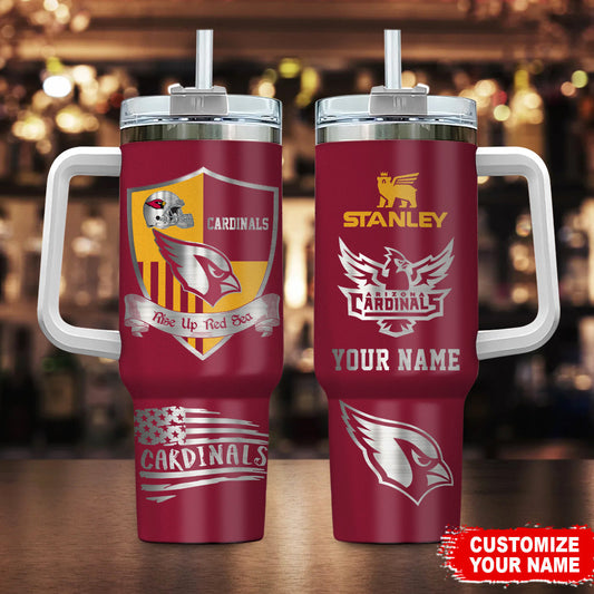 LIMITED EDITION - NEW CUSTOMIZED NFL20 ARC ARIZONA CARDINALS 40 OZ TUMBLER