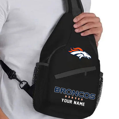 LIMITED EDITION - NEW CUSTOMIZED NFL13 DVB DENVER BRONCOS SLING BAG