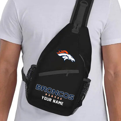 LIMITED EDITION - NEW CUSTOMIZED NFL13 DVB DENVER BRONCOS SLING BAG