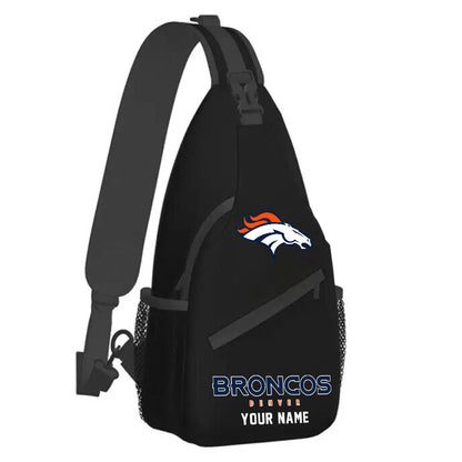 LIMITED EDITION - NEW CUSTOMIZED NFL13 DVB DENVER BRONCOS SLING BAG