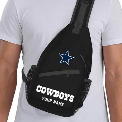 LIMITED EDITION - NEW CUSTOMIZED NFL21 DCB DALLAS COWBOYS SLING BAG