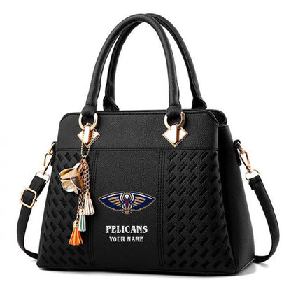 NBA Personalized Premium Handbag in Multiple Colors