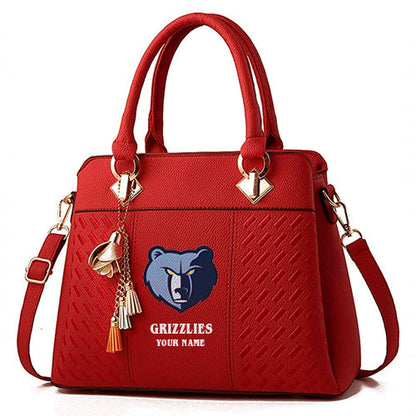 NBA Personalized Premium Handbag in Multiple Colors