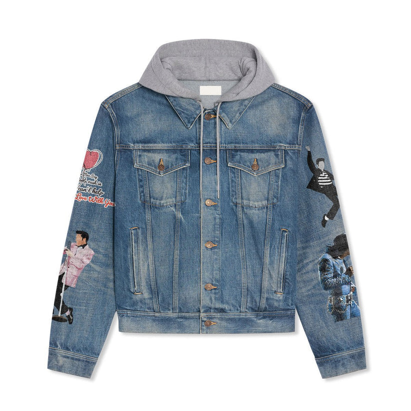 ELVIS PREMIUM LIMITED EDITION HOODED DENIM JACKET