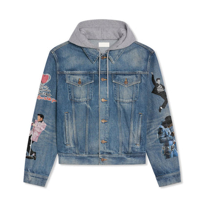 ELVIS PREMIUM LIMITED EDITION HOODED DENIM JACKET
