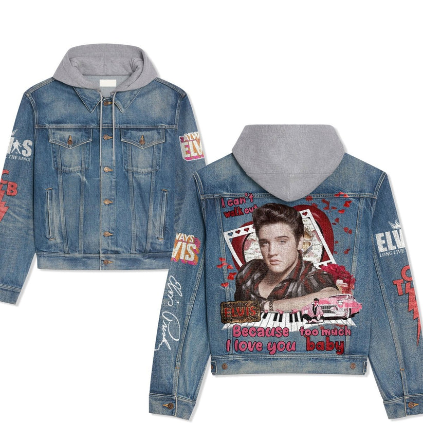 ELVIS PREMIUM LIMITED EDITION HOODED DENIM JACKET