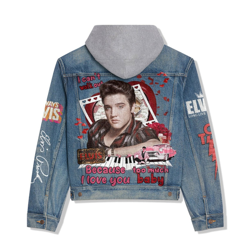 ELVIS PREMIUM LIMITED EDITION HOODED DENIM JACKET