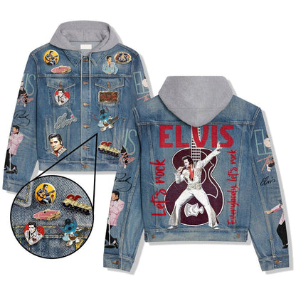 ELVIS PREMIUM LIMITED EDITION HOODED DENIM JACKET
