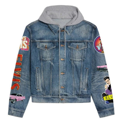 ELVIS PREMIUM LIMITED EDITION HOODED DENIM JACKET