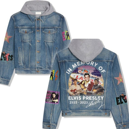 ELVIS PREMIUM LIMITED EDITION HOODED DENIM JACKET