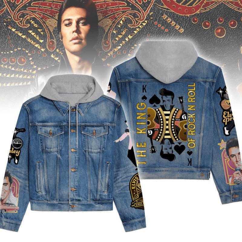 ELVIS PREMIUM LIMITED EDITION HOODED DENIM JACKET