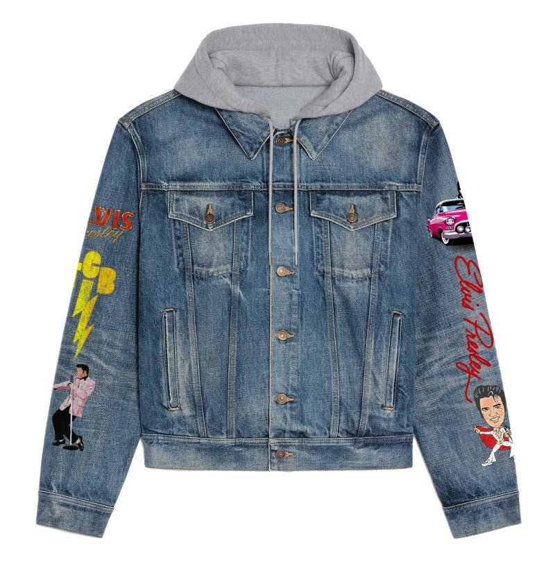 ELVIS PREMIUM LIMITED EDITION HOODED DENIM JACKET