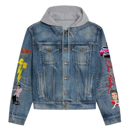 ELVIS PREMIUM LIMITED EDITION HOODED DENIM JACKET