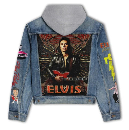 ELVIS PREMIUM LIMITED EDITION HOODED DENIM JACKET