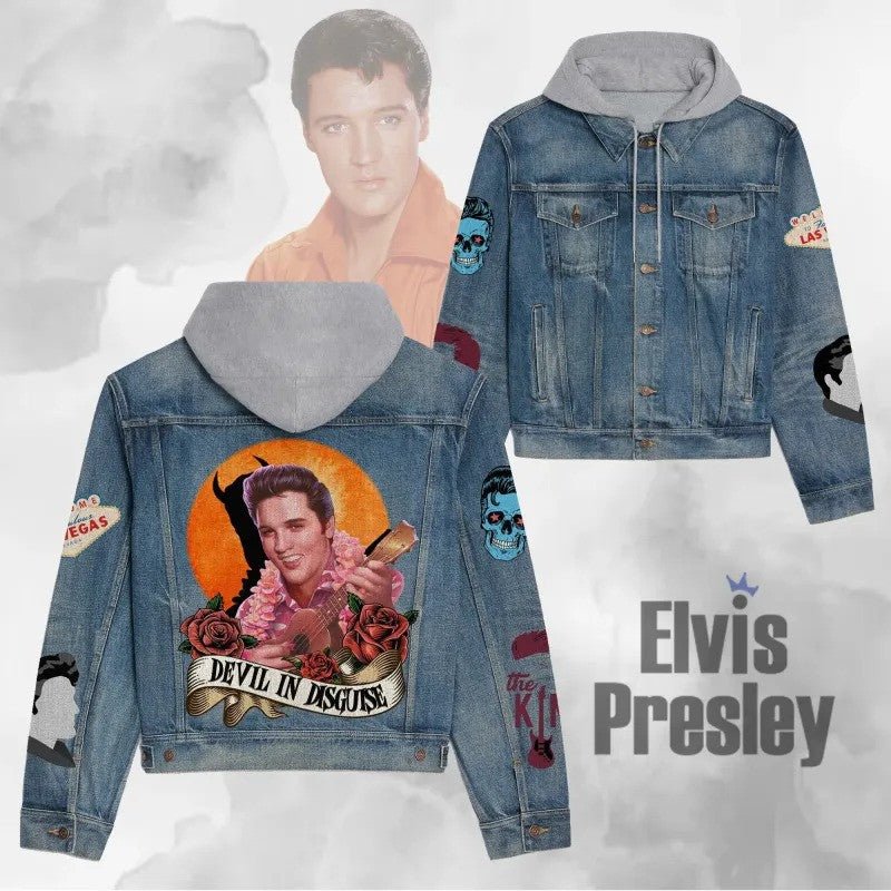 ELVIS PREMIUM LIMITED EDITION HOODED DENIM JACKET
