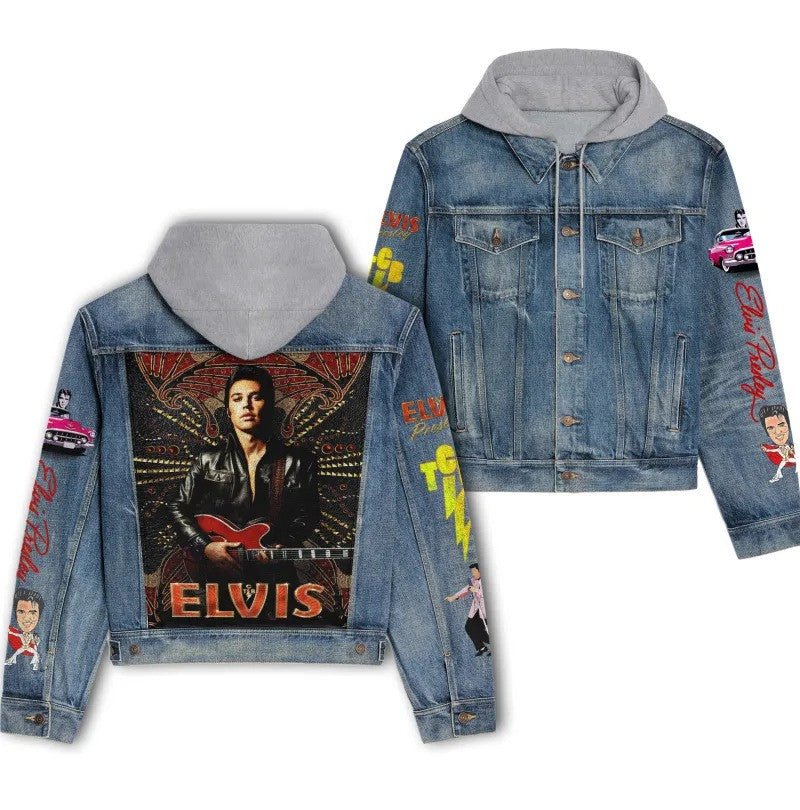 ELVIS PREMIUM LIMITED EDITION HOODED DENIM JACKET