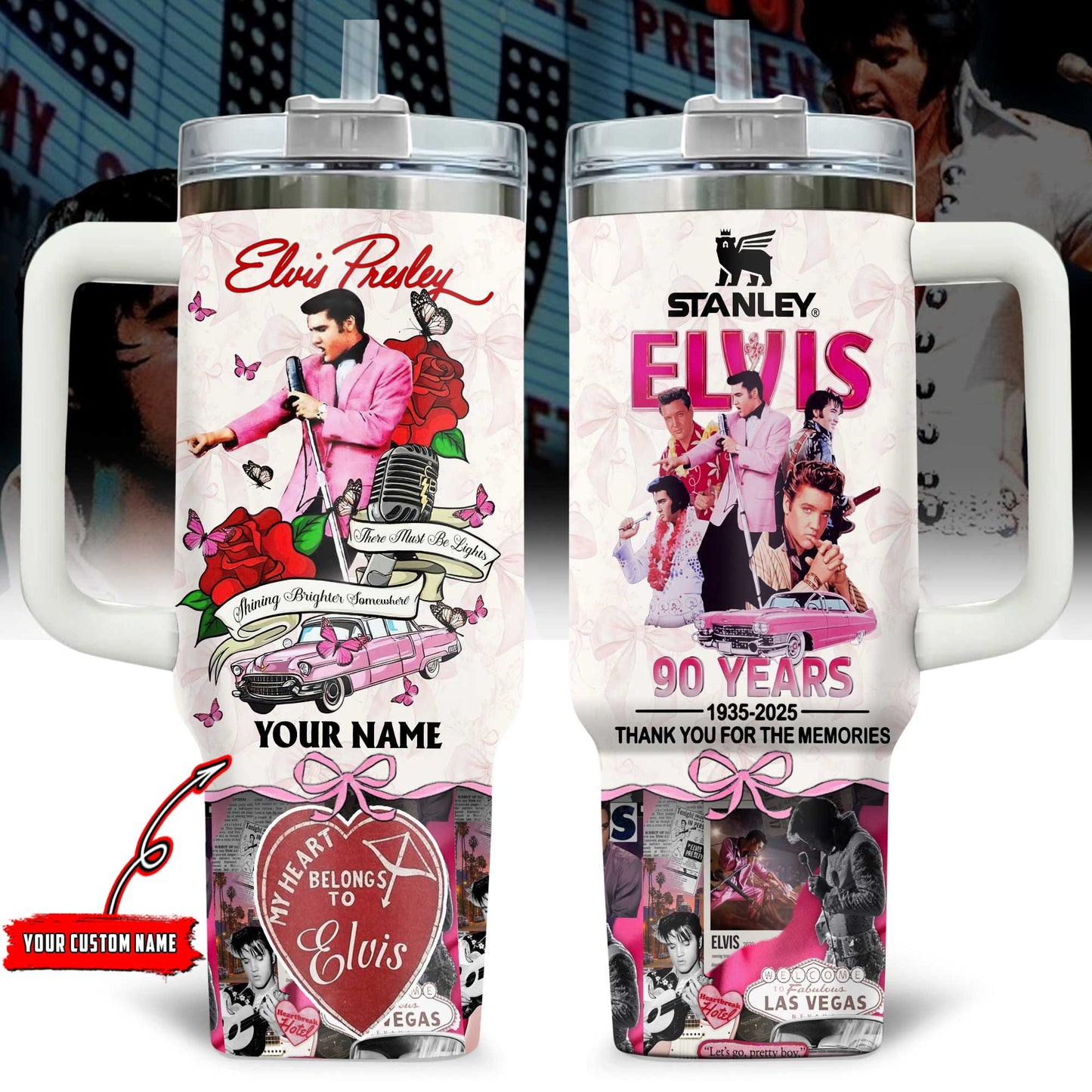 ELVIS PREMIUM LIMITED EDITION TUMBLER 40 OZ