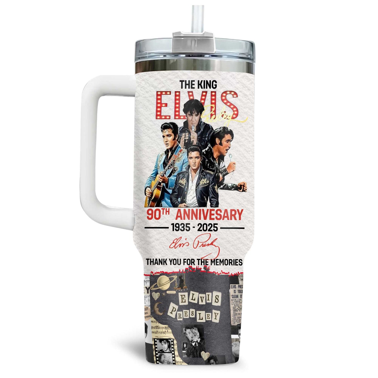 ELVIS PREMIUM LIMITED EDITION TUMBLER 40 OZ
