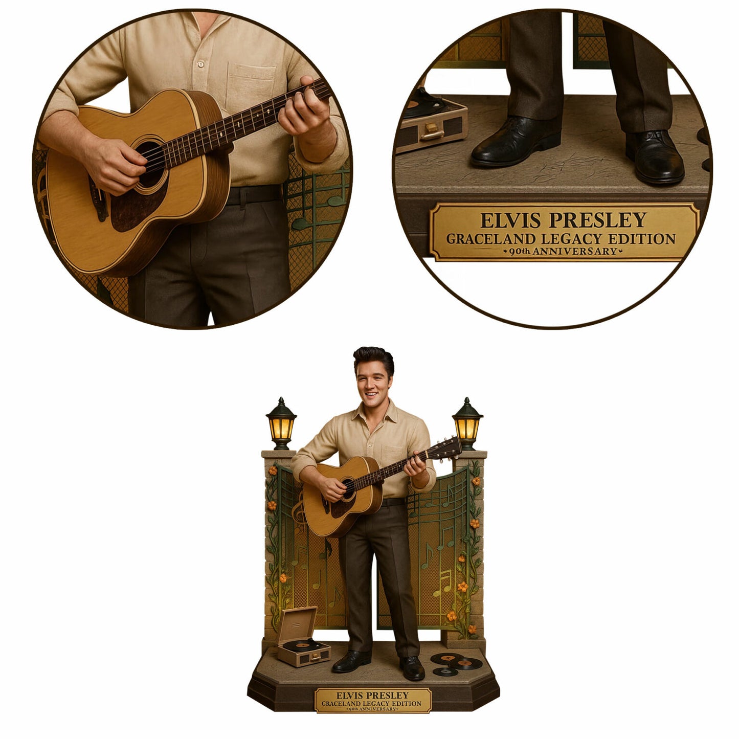 LIMITED EDITION – New Elvis Presley  Acrylic Block ELVIS240925DH02