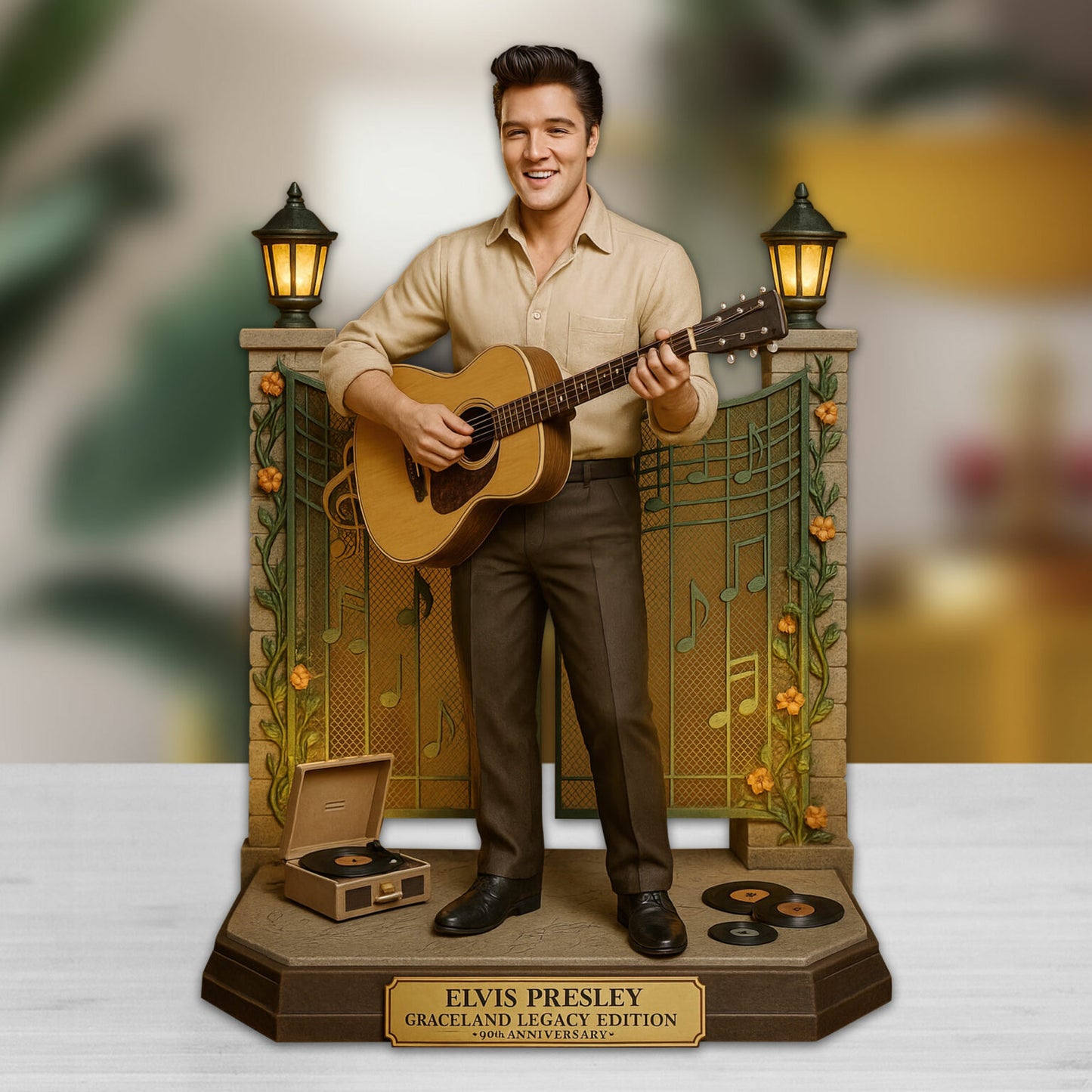 LIMITED EDITION – New Elvis Presley  Acrylic Block ELVIS240925DH02