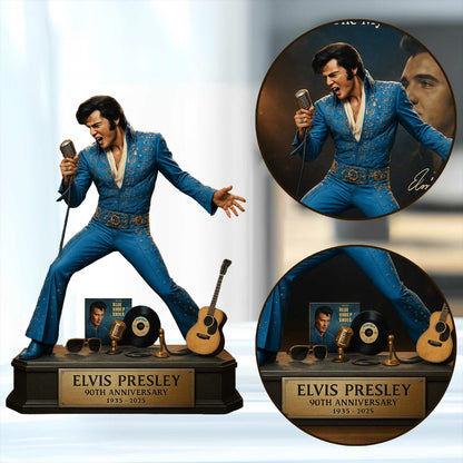LIMITED EDITION – New Elvis Presley  Acrylic Block ELVIS240925DH03