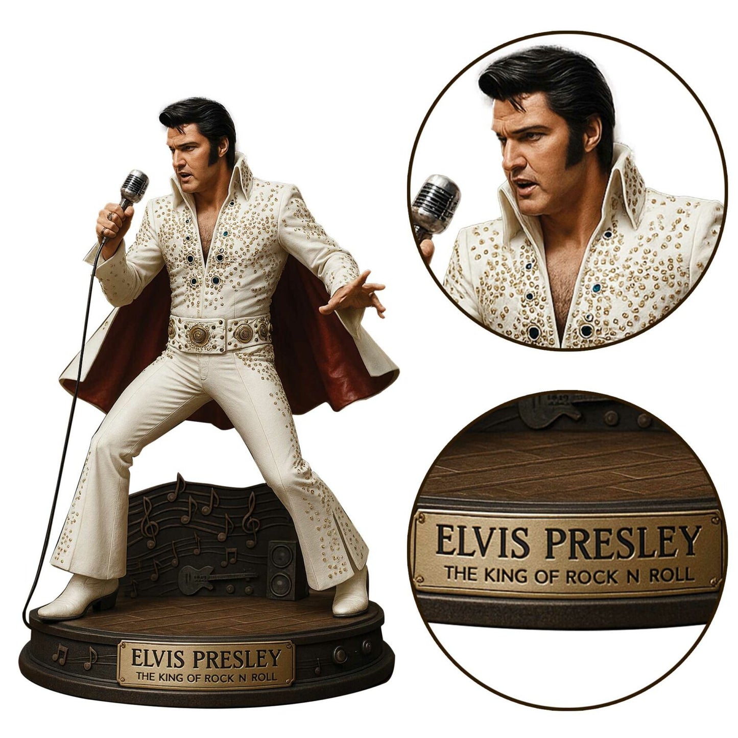 LIMITED EDITION – New Elvis Presley  Acrylic Block ELVIS240925DH04