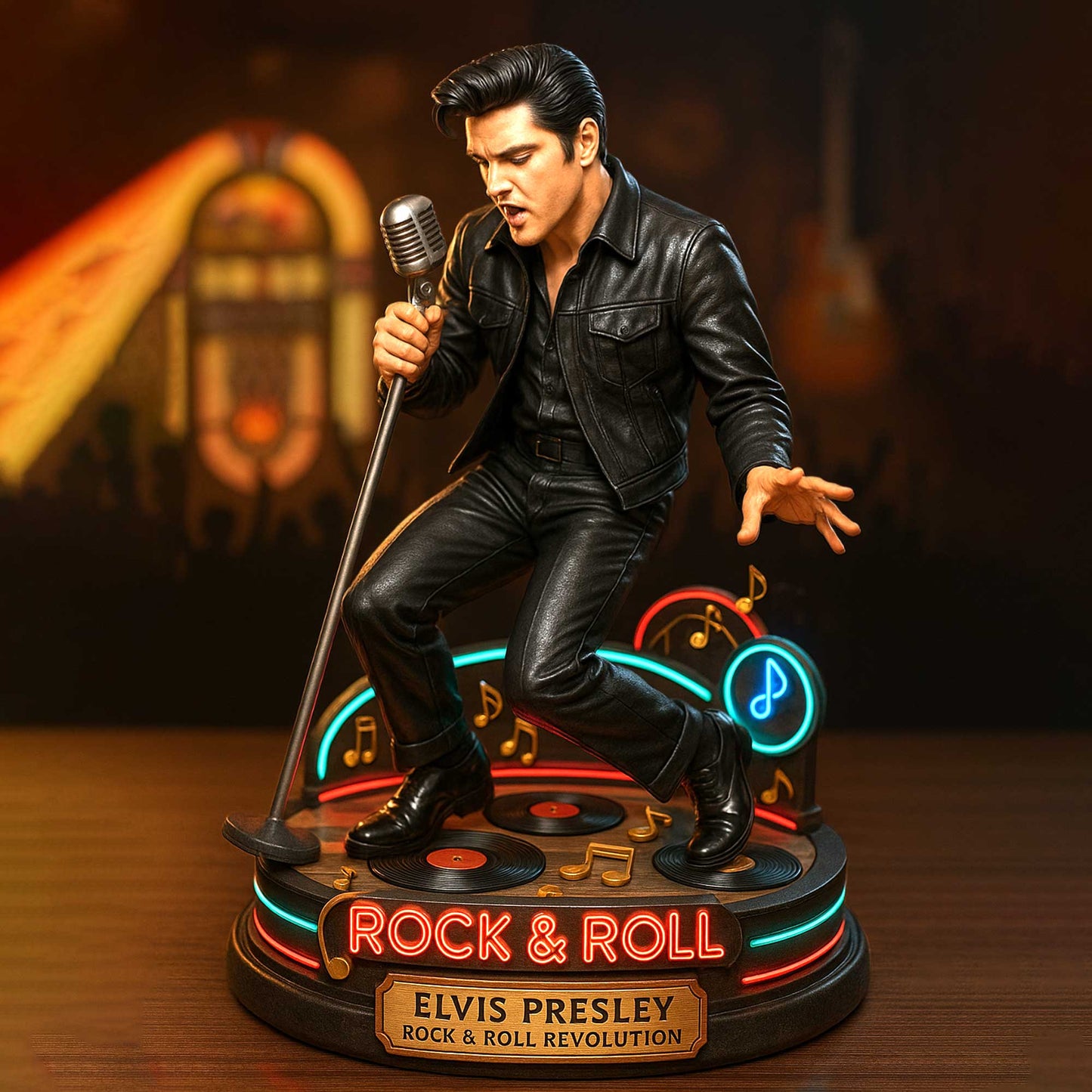 LIMITED EDITION – New Elvis Presley  Acrylic Block ELVIS240925DH01
